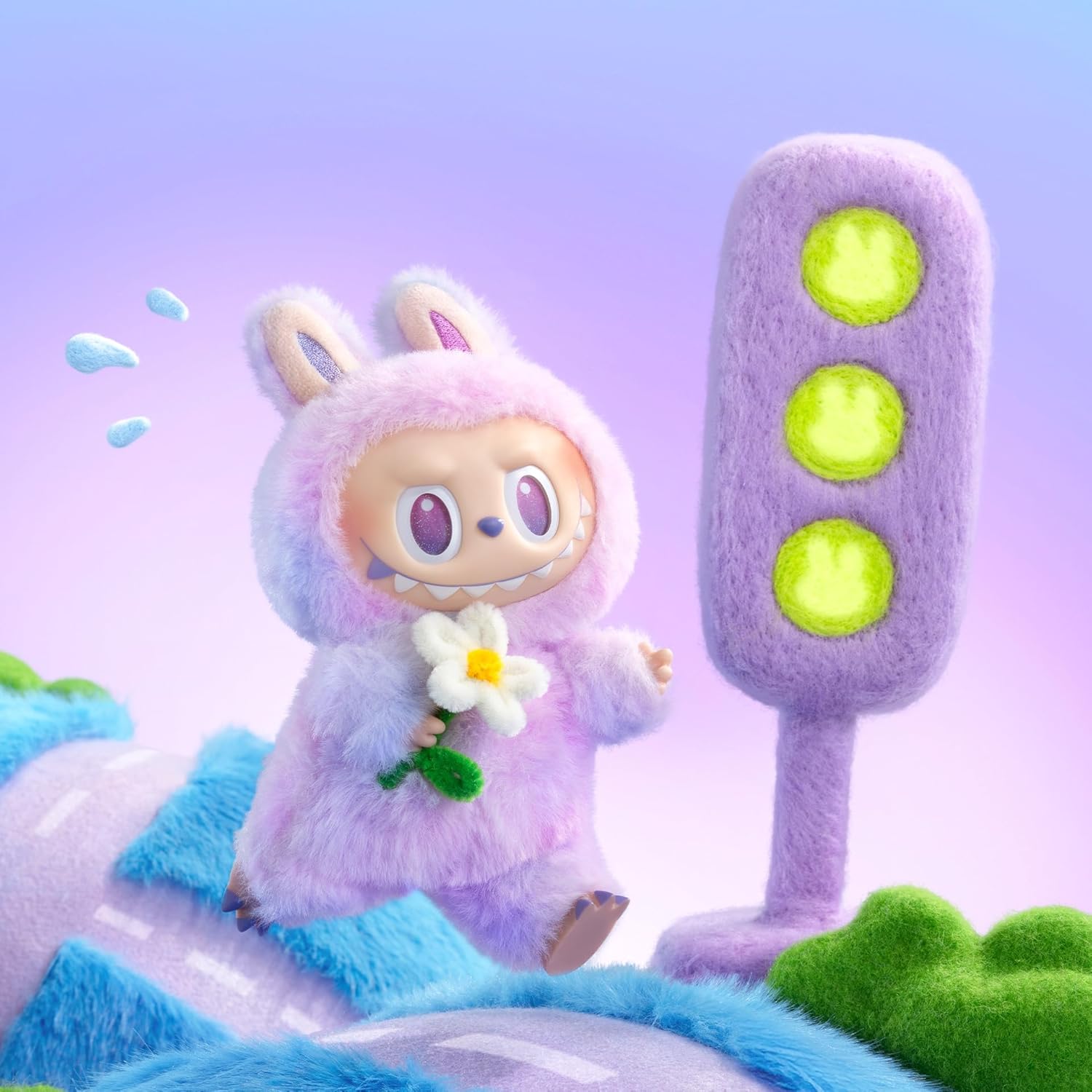The Monsters Big into Energy Series-Vinyl Plush Pendant